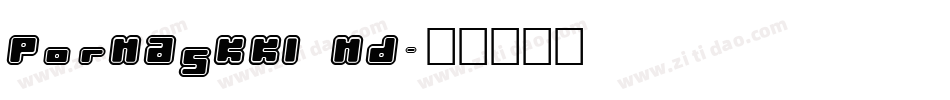 PormaskKl md字体转换